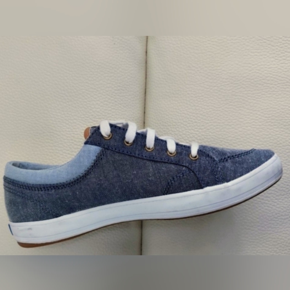 Keds Womens Center Canvas Blue Denin Sneakers Size 7.5 - Picture 5 of 6